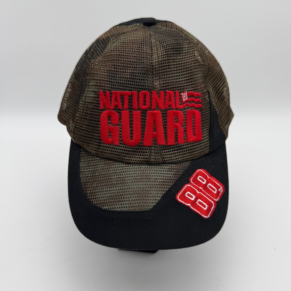 Vintage 2008 National Guard Hendrick Motorsports NASCAR Trucker Cap